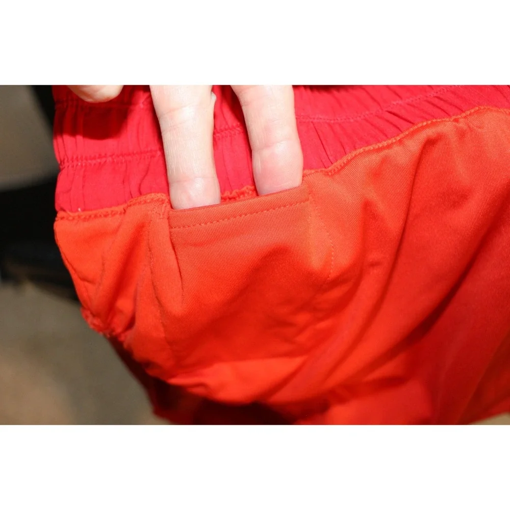Nike Dri-FIT Orange Running Shorts Size XS Athletic Lightweight - Picture 3 of 5